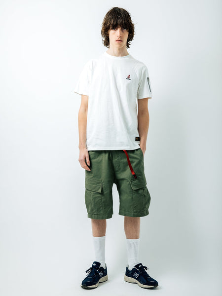 GRAMICCI X ALPHA JUNGLE CARGO SHORT BOTTOM Alpha Industries, Inc. OLIVE L 