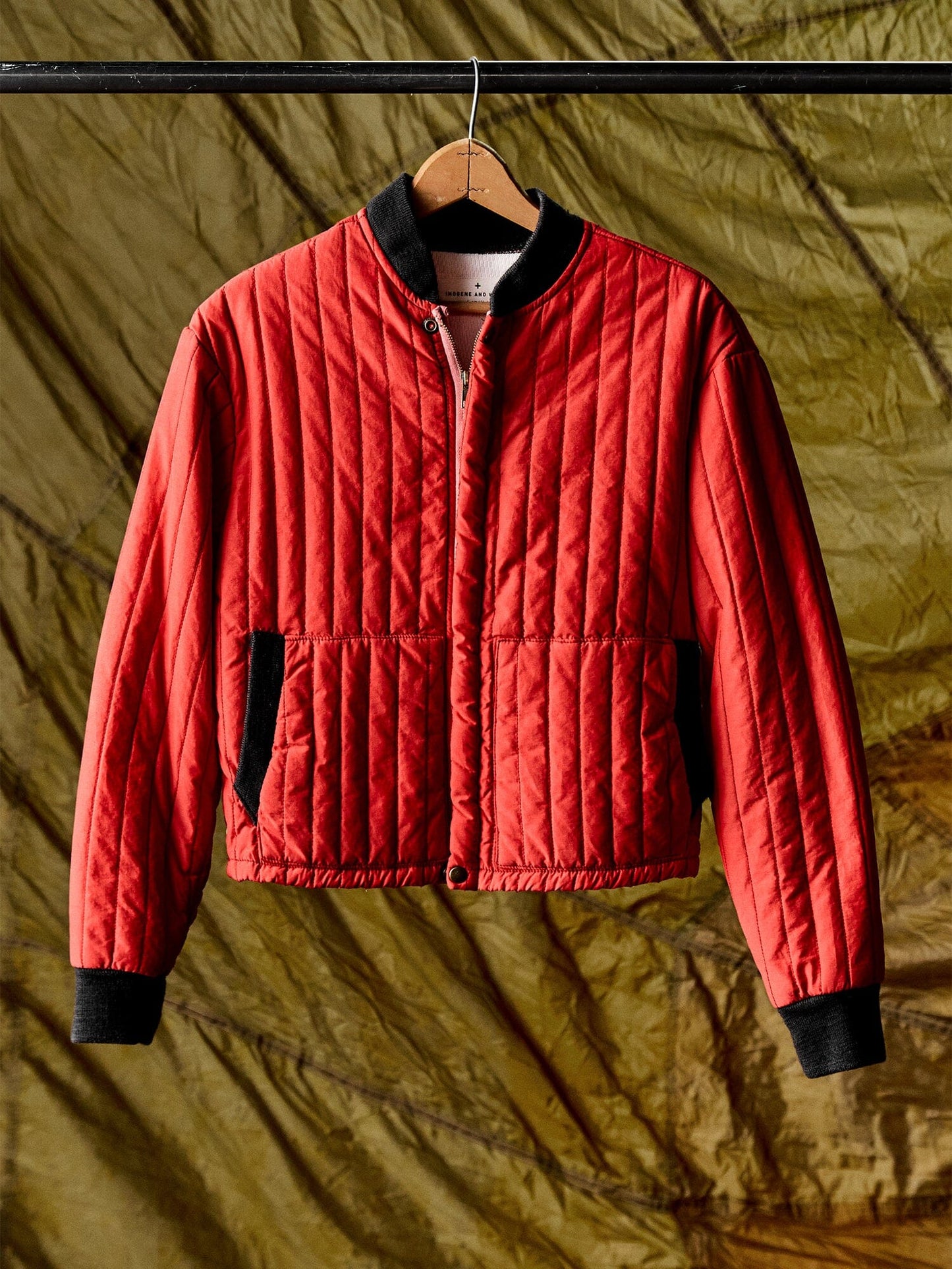 IMOGENE X ALPHA RED BOMBER JACKET OUTERWEAR Alpha Industries RED L 