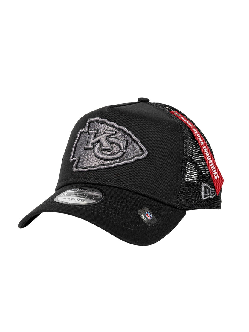 KANSAS CITY CHIEFS X ALPHA X NEW ERA 940 CAP ACCESSORY Alpha Industries BLACK O/S 