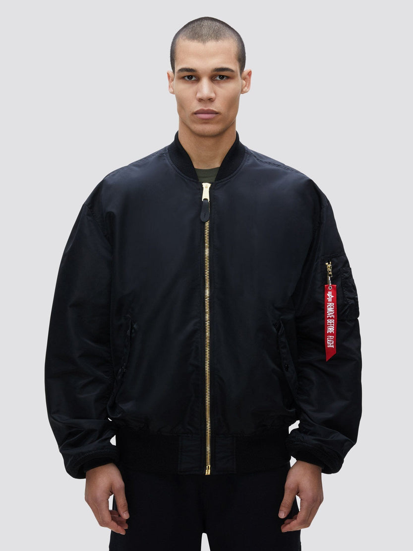 L-2B LOOSE BOMBER JACKET OUTERWEAR Alpha Industries BLACK 2XL 