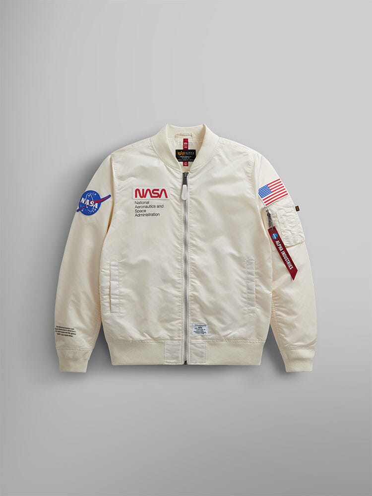 L-2B NASA GEN II BOMBER JACKET OUTERWEAR Alpha Industries OFF WHITE 2XL 