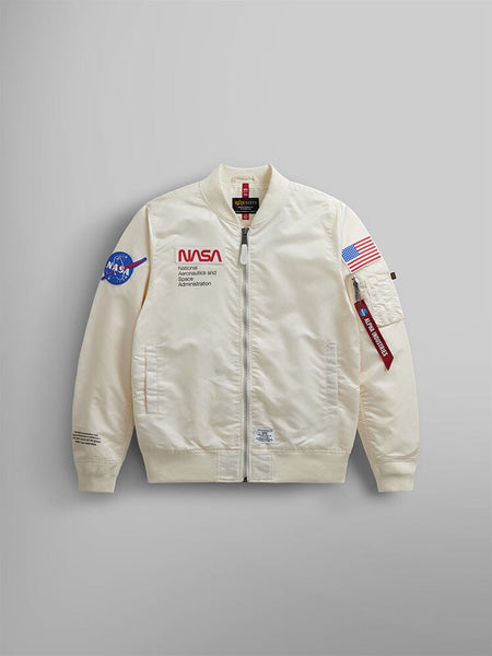 L-2B NASA GEN II BOMBER JACKET OUTERWEAR Alpha Industries OFF WHITE 2XL 