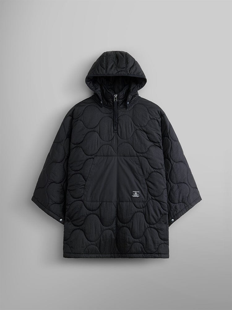 LINER PONCHO W OUTERWEAR Alpha Industries BLACK L 