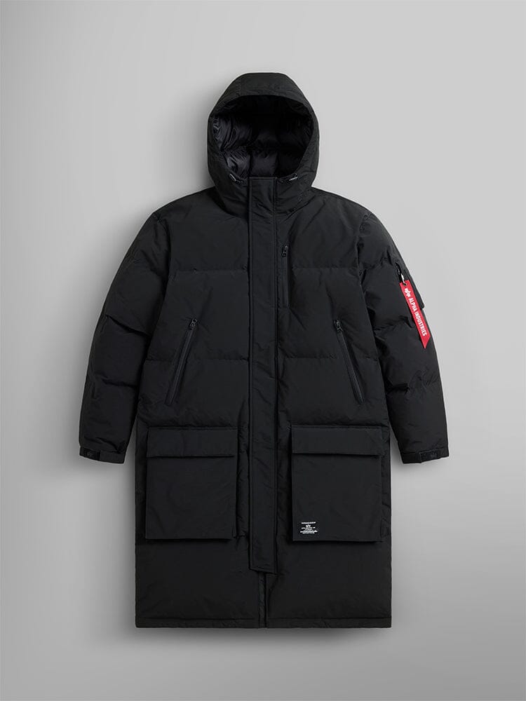 LONG PUFFER PARKA OUTERWEAR Alpha Industries BLACK 2XL 