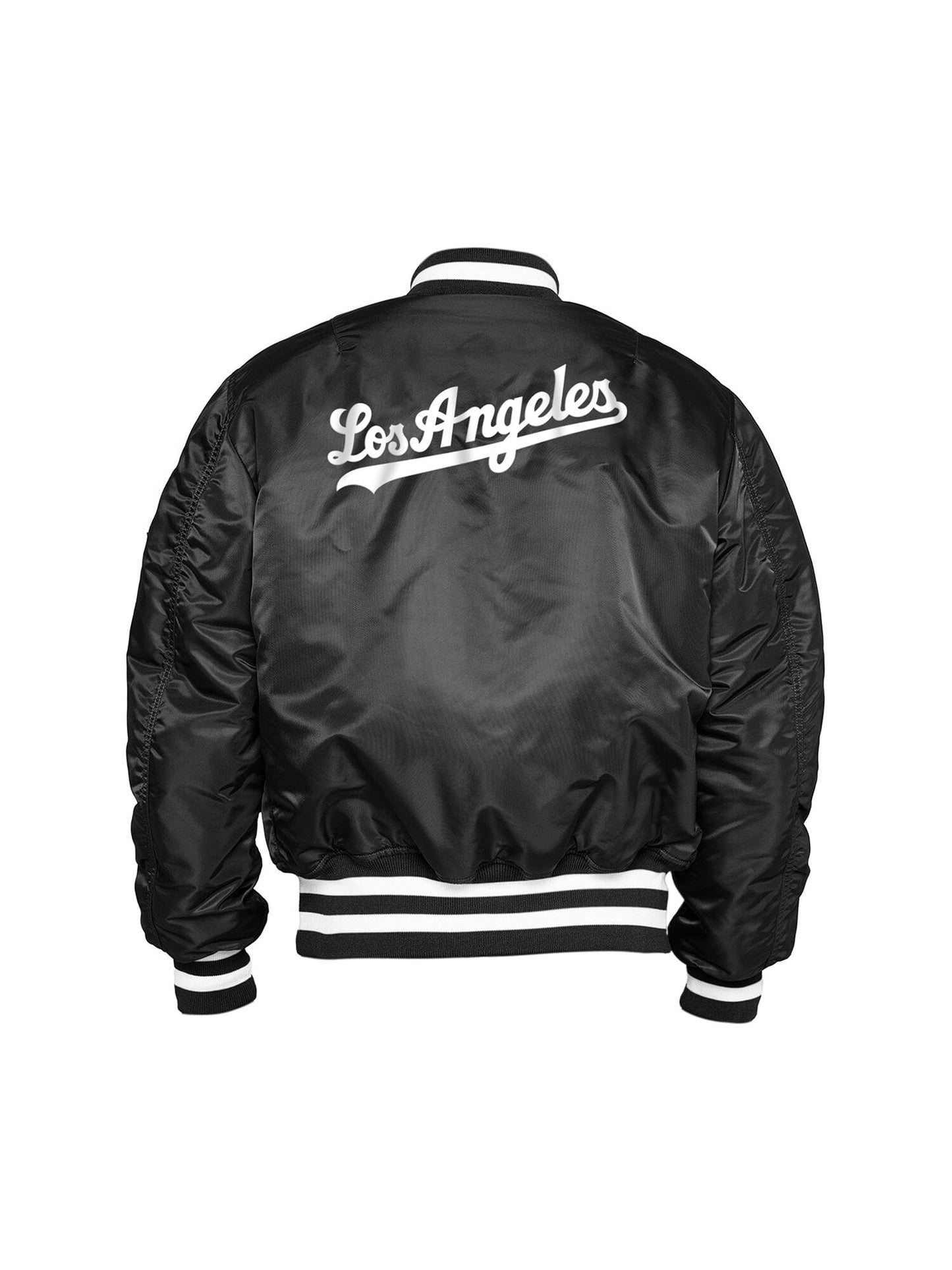 LOS ANGELES DODGERS X ALPHA X NEW ERA MA-1 BOMBER JACKET OUTERWEAR Alpha Industries, Inc. 