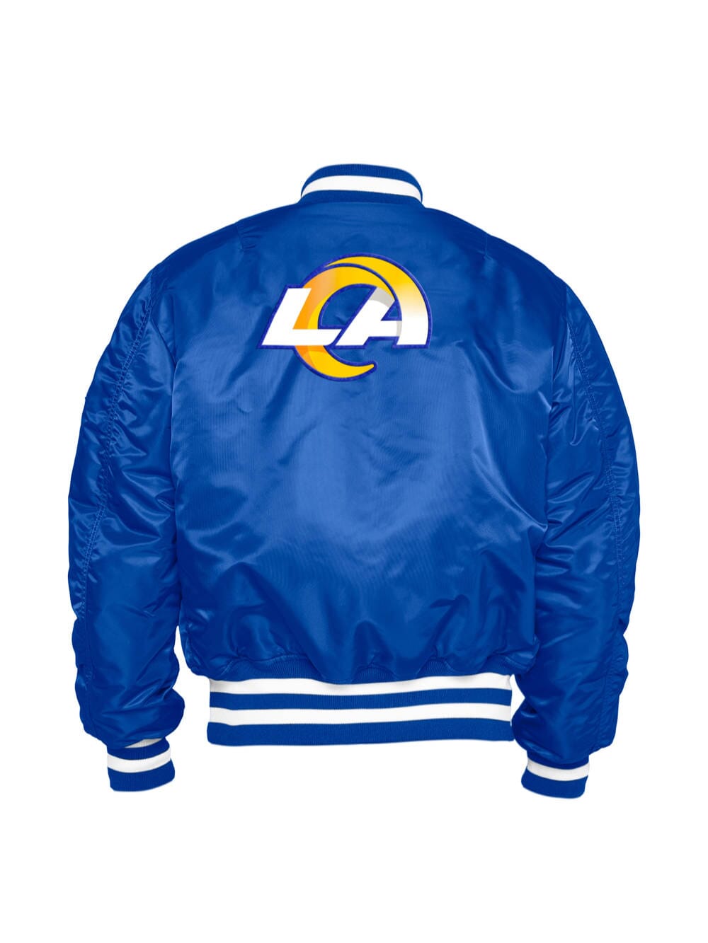 LOS ANGELES RAMS X ALPHA X NEW ERA MA-1 BOMBER JACKET OUTERWEAR Alpha Industries 