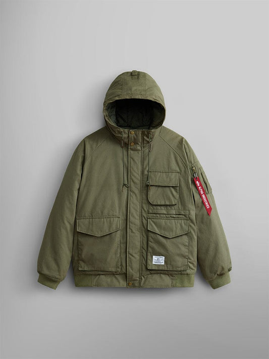 MA-1 HUNTING MOD JACKET OUTERWEAR Alpha Industries OG-107 GREEN 2XL 