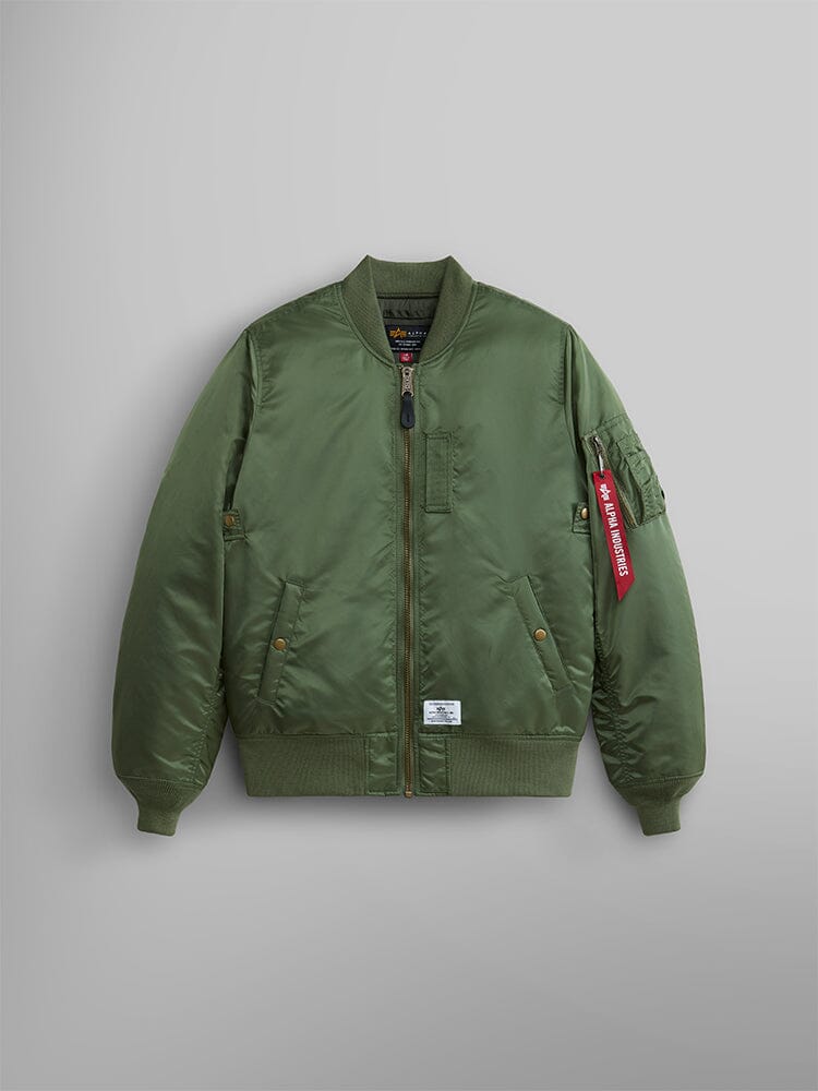 MA-1 MOD BOMBER JACKET OUTERWEAR Alpha Industries SAGE 2XL 