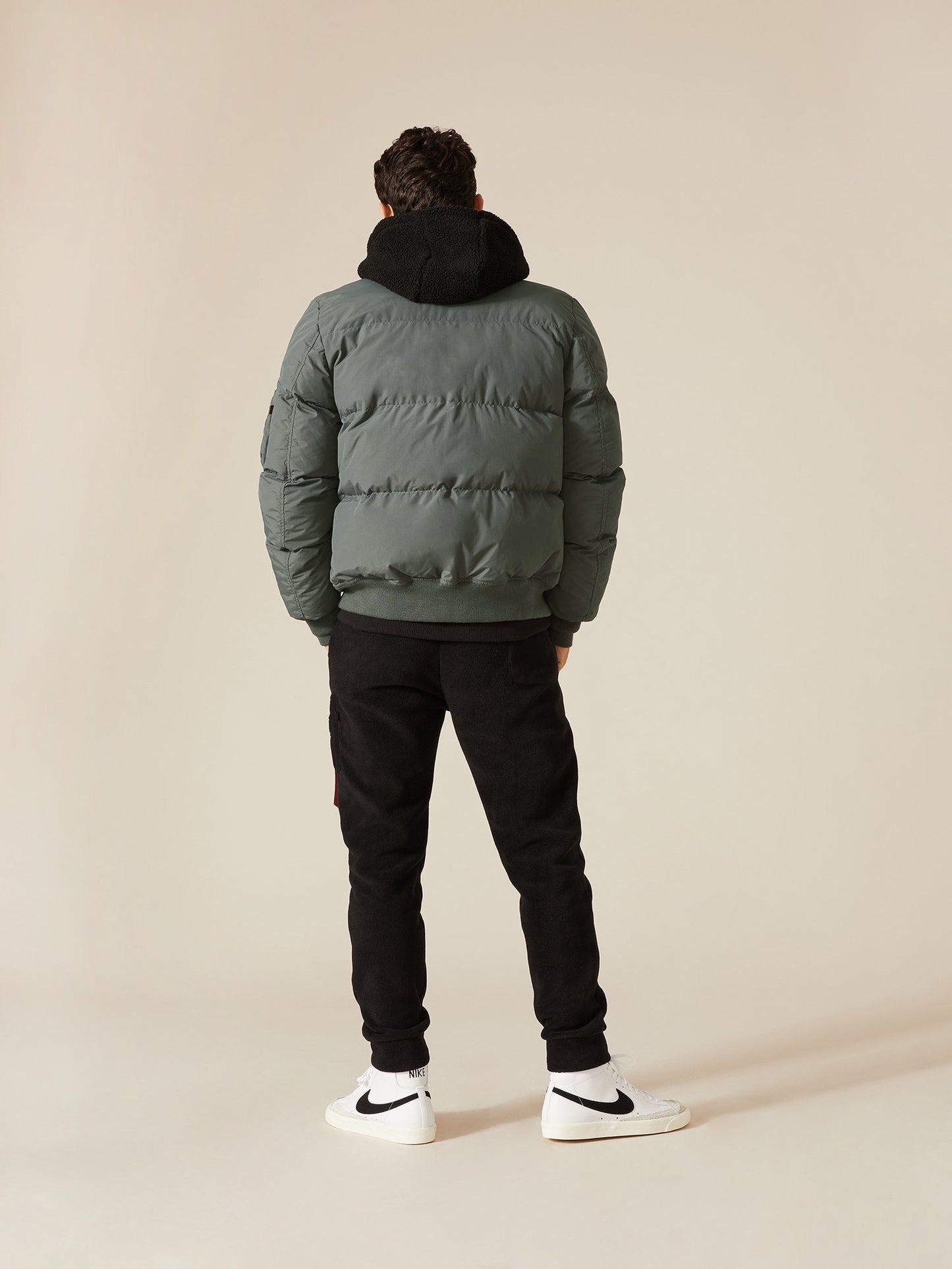 MA-1 QUILTED FLIGHT JACKET OUTERWEAR GUNMETAL Alpha Industries, Inc. 