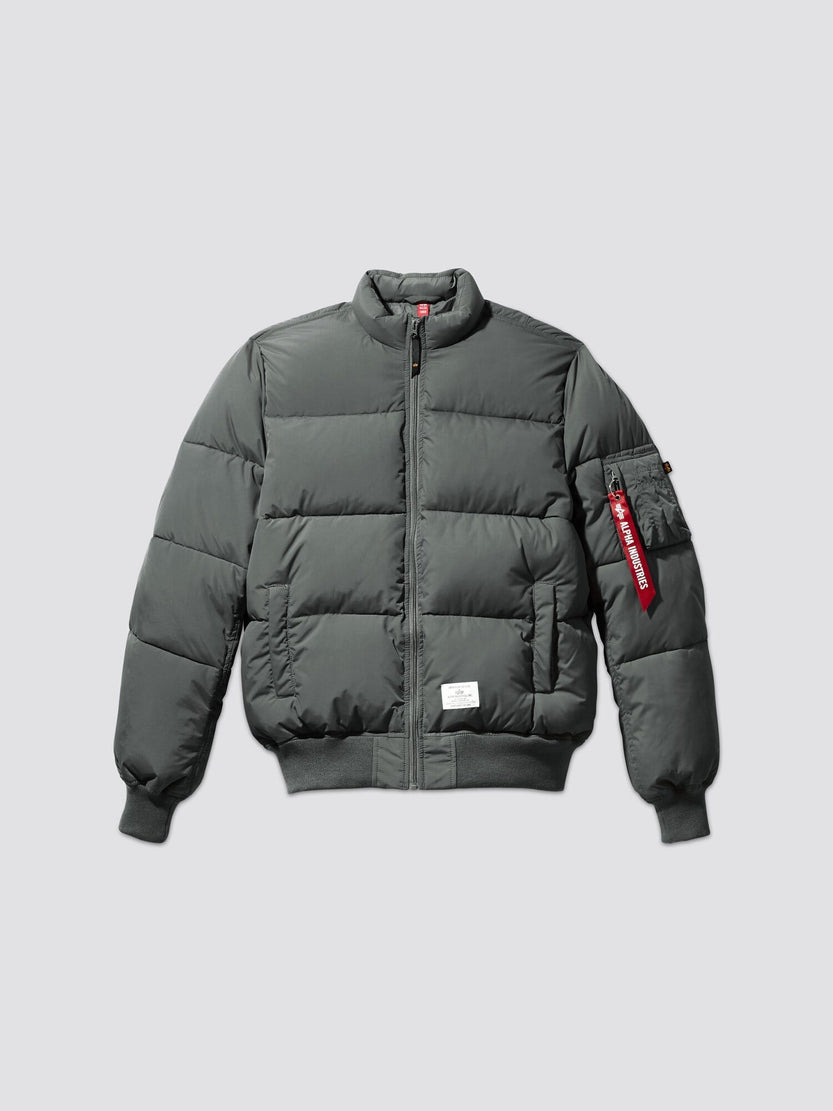 MA-1 QUILTED FLIGHT JACKET OUTERWEAR GUNMETAL Alpha Industries, Inc. 