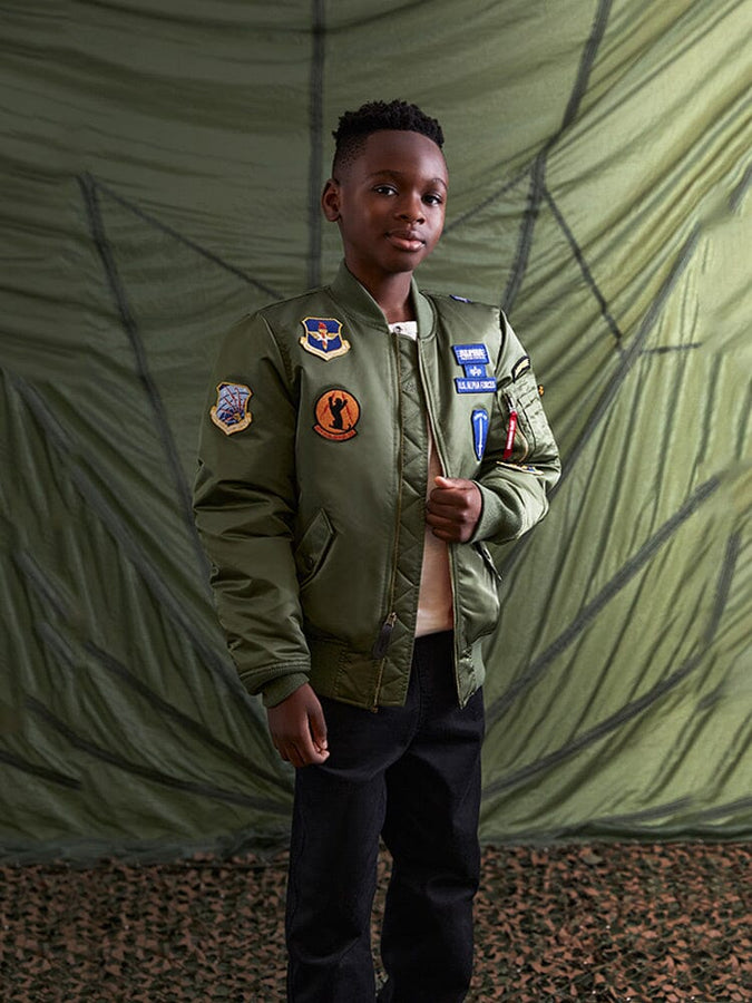 MA-1 SQUADRON BOMBER JACKET Y OUTERWEAR Alpha Industries 