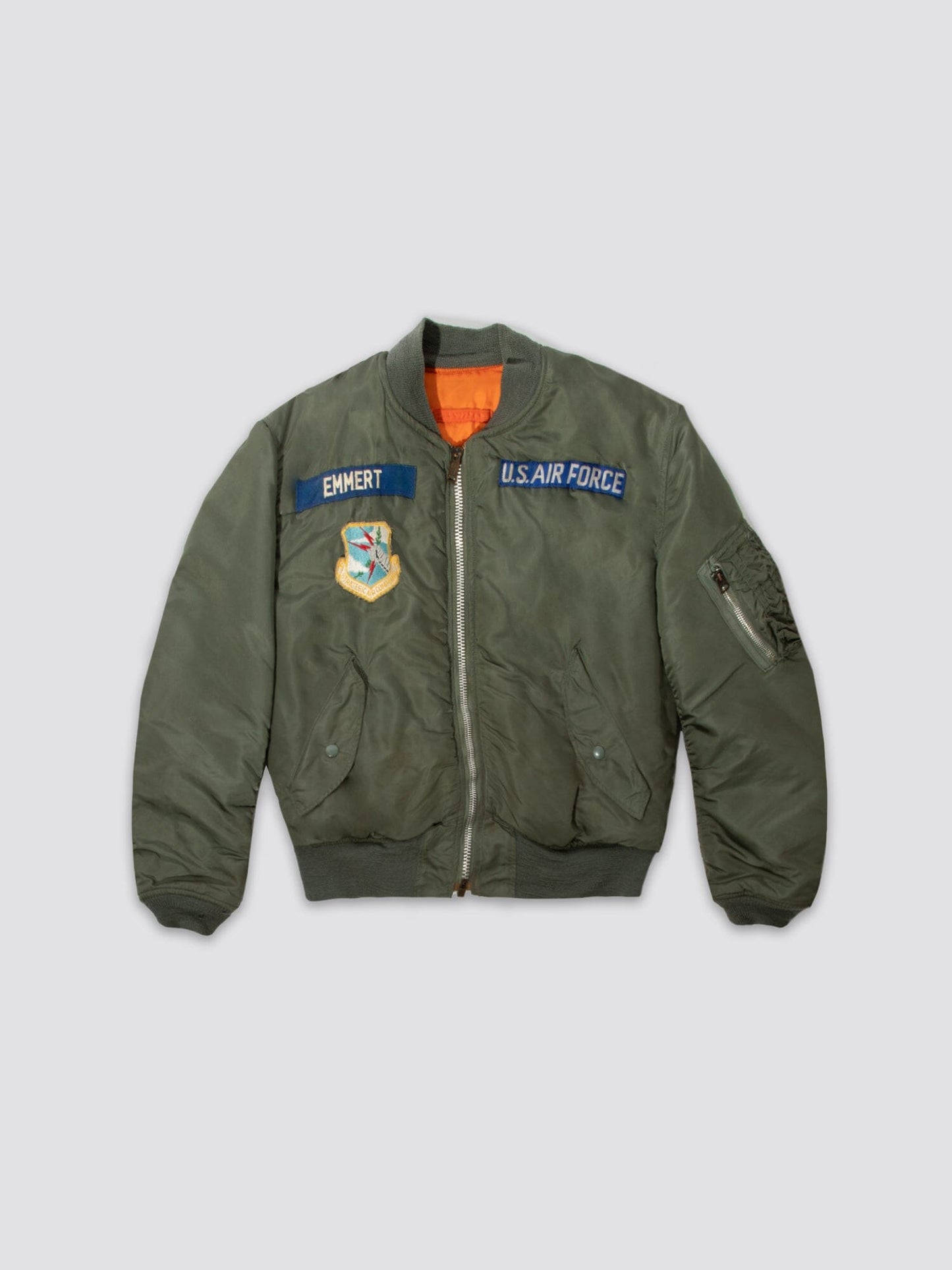 MA-1 STRATEGIC AIR COMMAND JACKET OUTERWEAR Alpha Industries SAGE S 