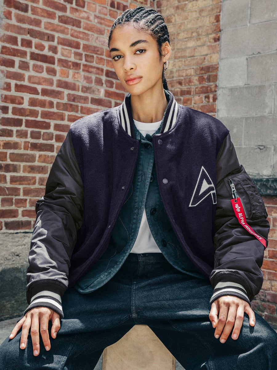 MA-1 WOOL VARSITY JACKET OUTERWEAR Alpha Industries 