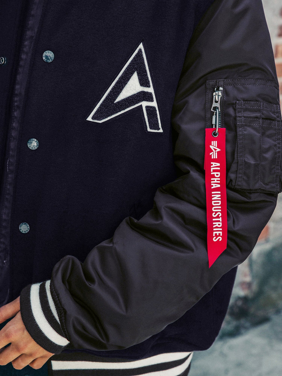 MA-1 WOOL VARSITY JACKET OUTERWEAR Alpha Industries 