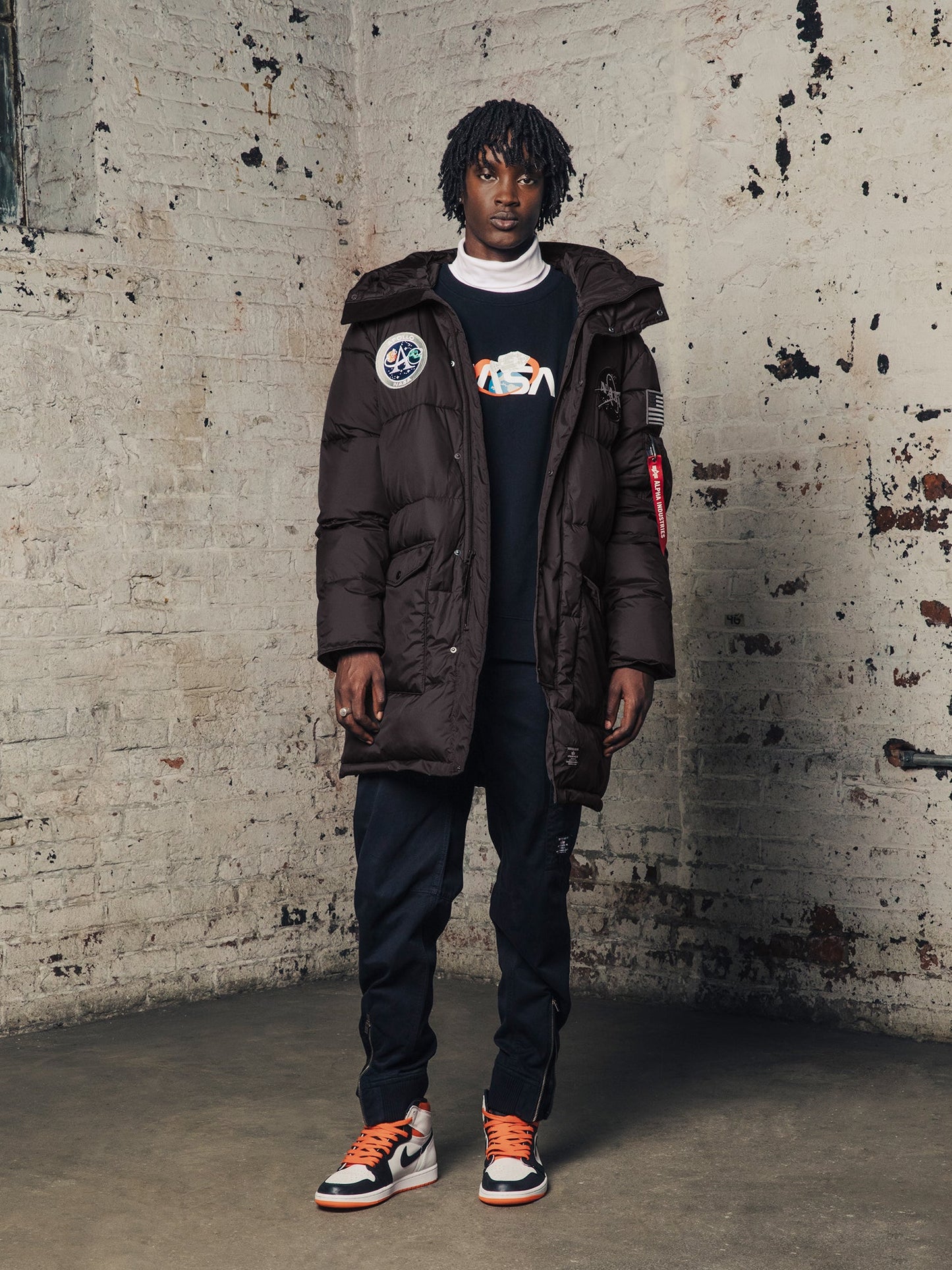 MAN ON THE MOON N-3B QUILTED PARKA OUTERWEAR Alpha Industries 