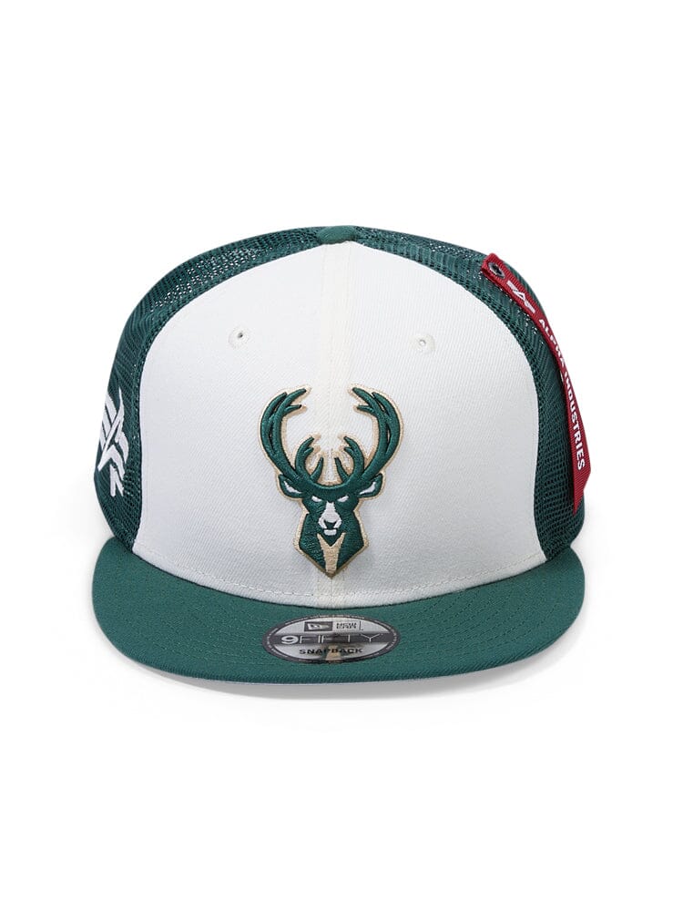 MILWAUKEE BUCKS X ALPHA X NEW ERA 950 CAP ACCESSORY Alpha Industries 