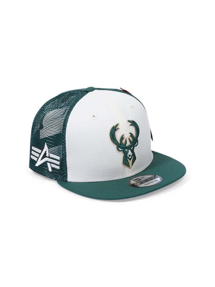 MILWAUKEE BUCKS X ALPHA X NEW ERA 950 CAP ACCESSORY Alpha Industries 
