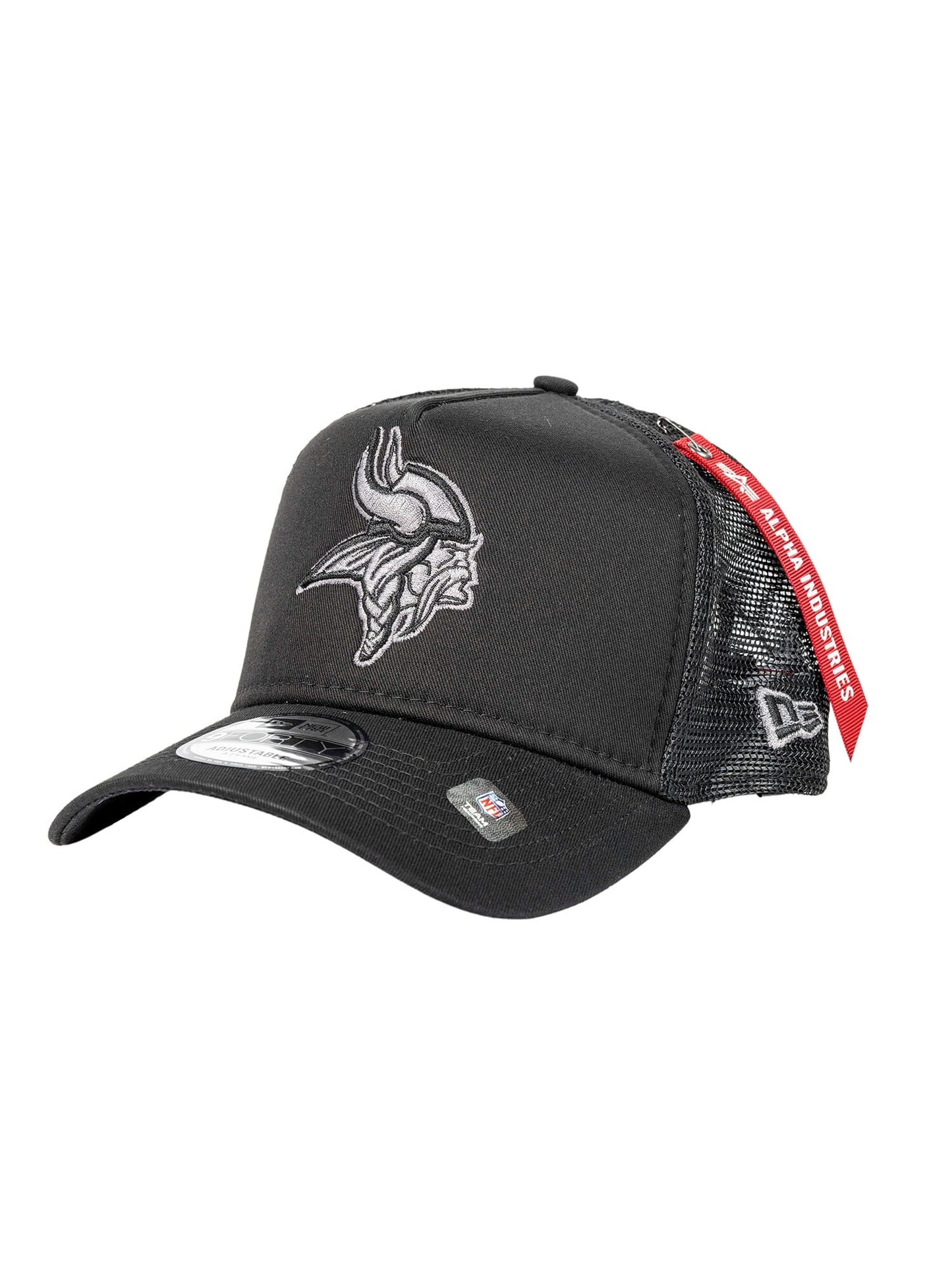 MINNESOTA VIKINGS X ALPHA X NEW ERA 940 CAP ACCESSORY Alpha Industries BLACK O/S 