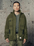 MIXED MEDIA FLEECE FULL ZIP HOODIE OUTERWEAR Alpha Industries 