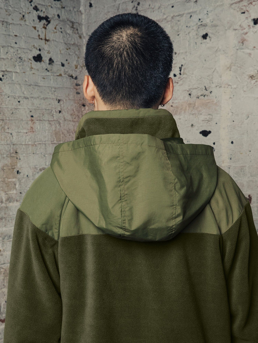 MIXED MEDIA FLEECE FULL ZIP HOODIE OUTERWEAR Alpha Industries 