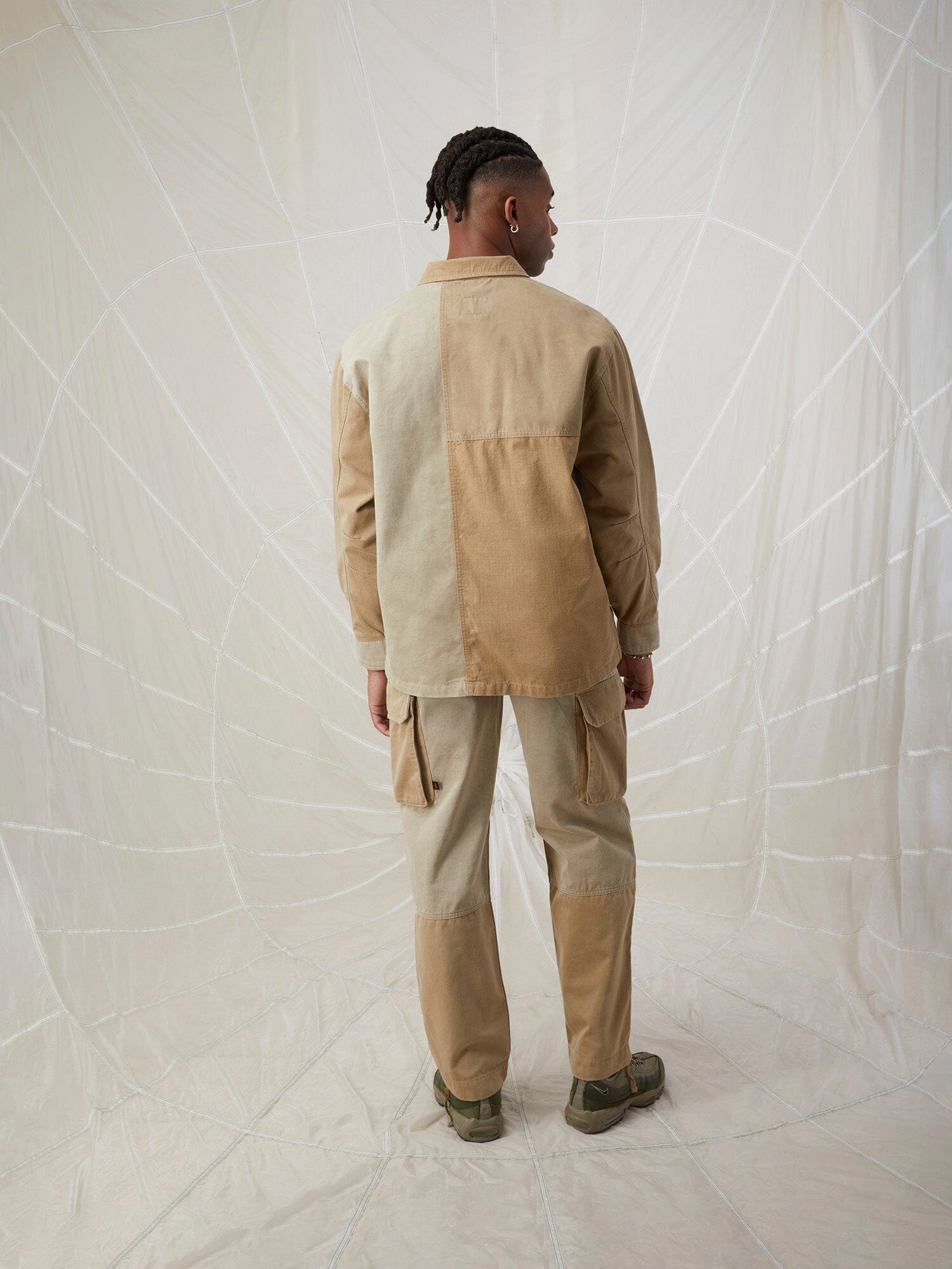 MIXED MEDIA SHIRT JACKET Alpha Industries