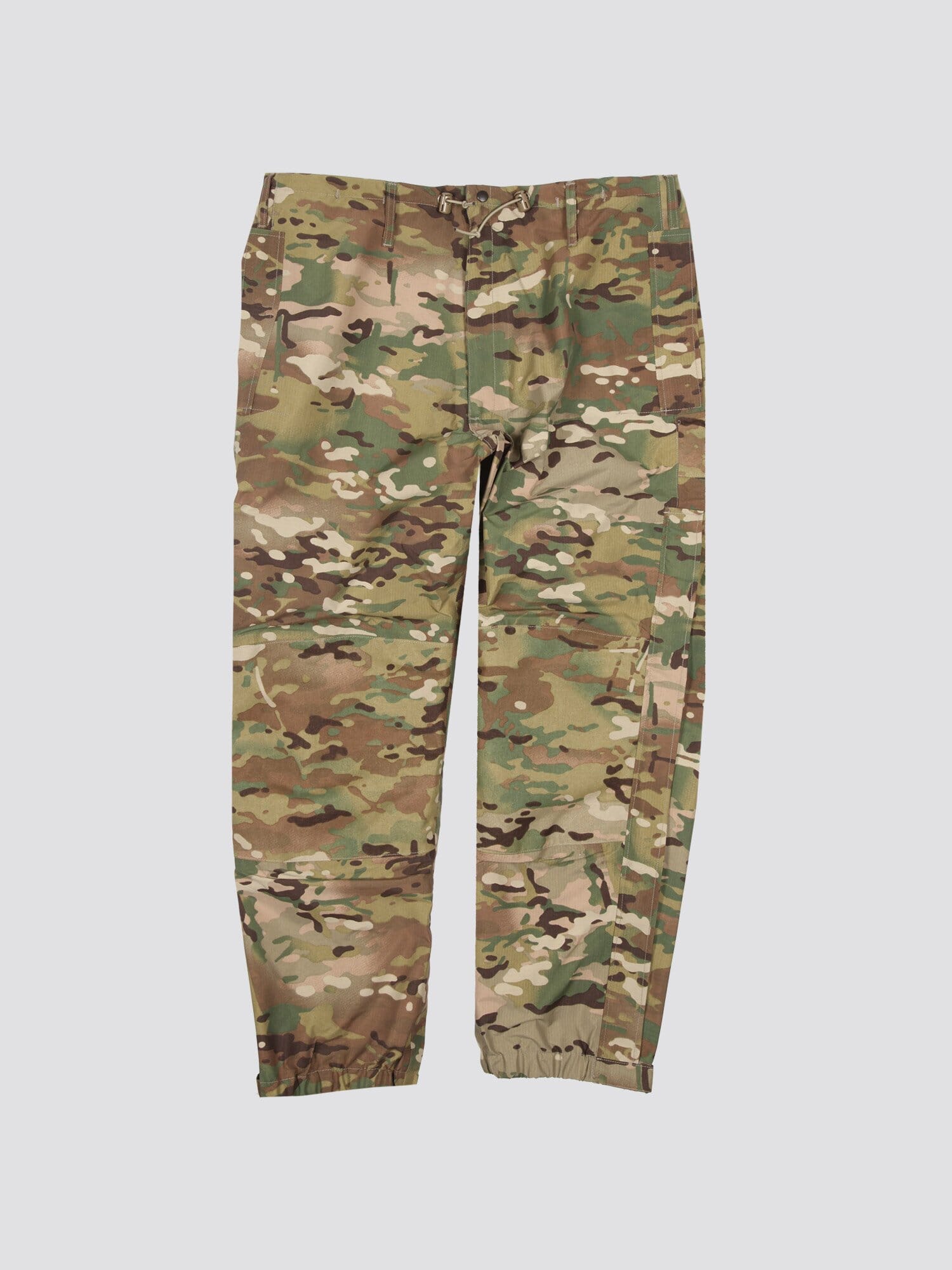 Alpha Industries Multicam Pant Gen 3 Layer 6, Multi-Camo, elastic waistband and cuffs.