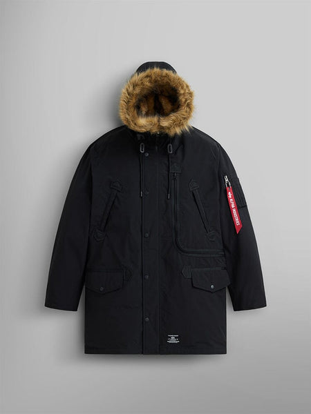 N-3B ALPINE PARKA GEN II OUTERWEAR Alpha Industries BLACK 2XL 