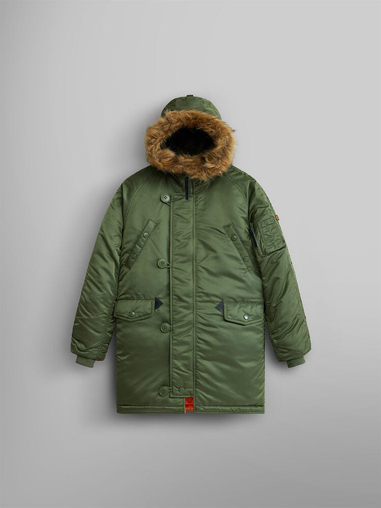 N-3B PARKA Y OUTERWEAR Alpha Industries SAGE GREEN 2T 