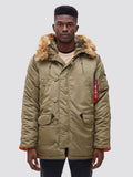 N-3B SLIM FIT GEN I PARKA OUTERWEAR Alpha Industries VINTAGE OLIVE XS 