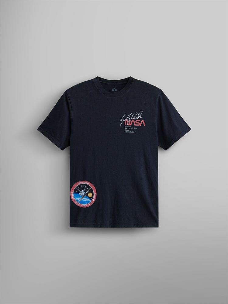 NASA CHALLENGER TEE TOP Alpha Industries BLACK 2XL 