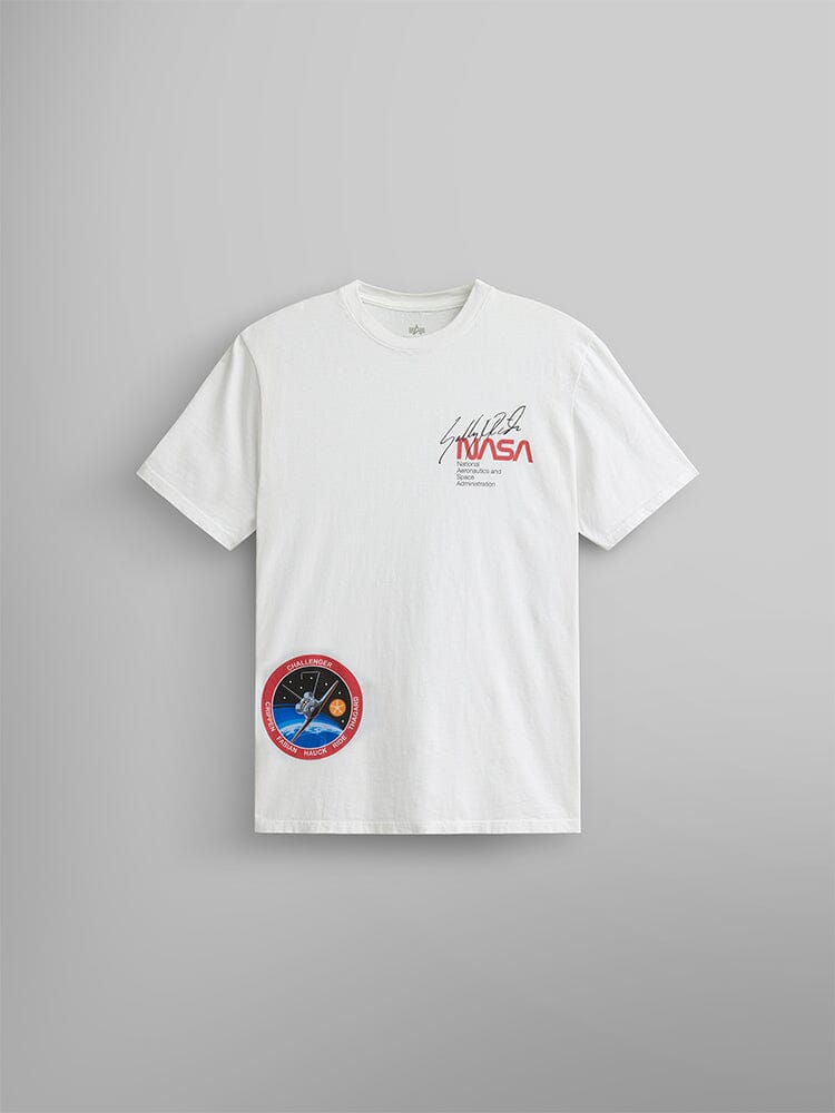 NASA CHALLENGER TEE TOP Alpha Industries WHITE 2XL 