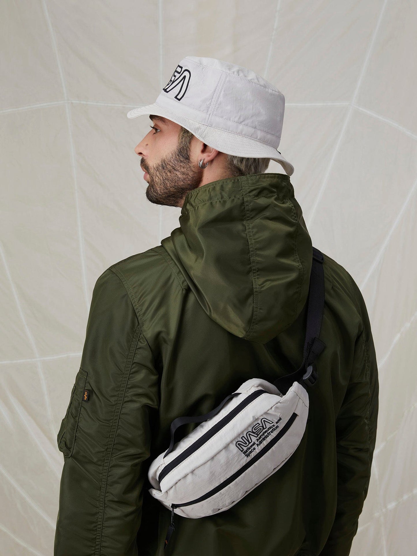 NASA GRADIENT BAG ACCESSORY Alpha Industries MOON GRADIENT O/S 