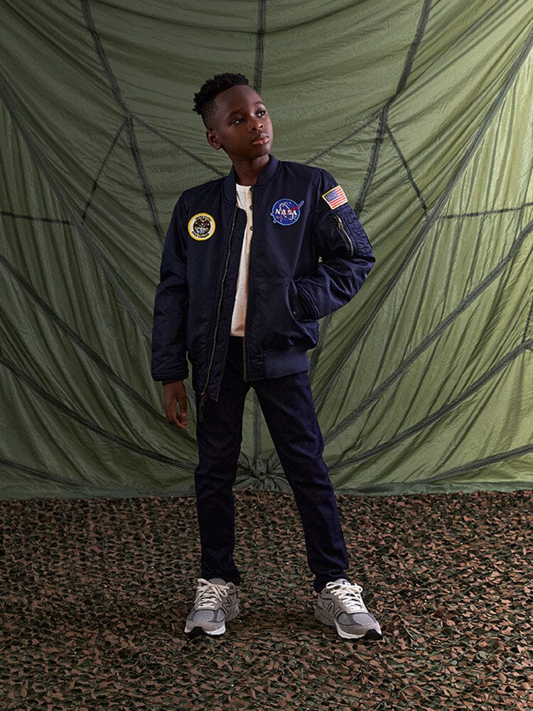 NASA MA-1 BOMBER JACKET Y OUTERWEAR Alpha Industries 