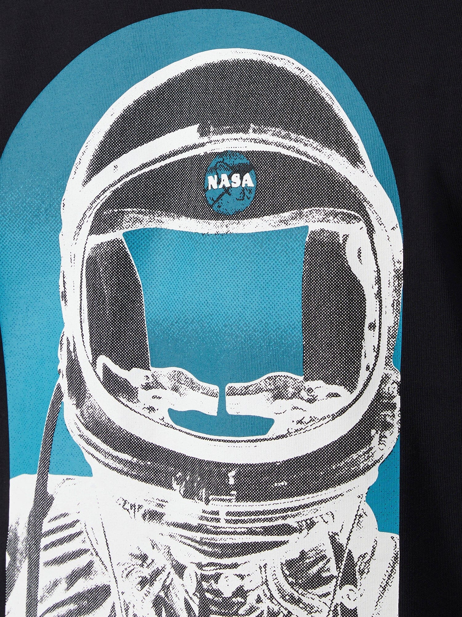 NASA MOON MAN TEE TOP Alpha Industries 