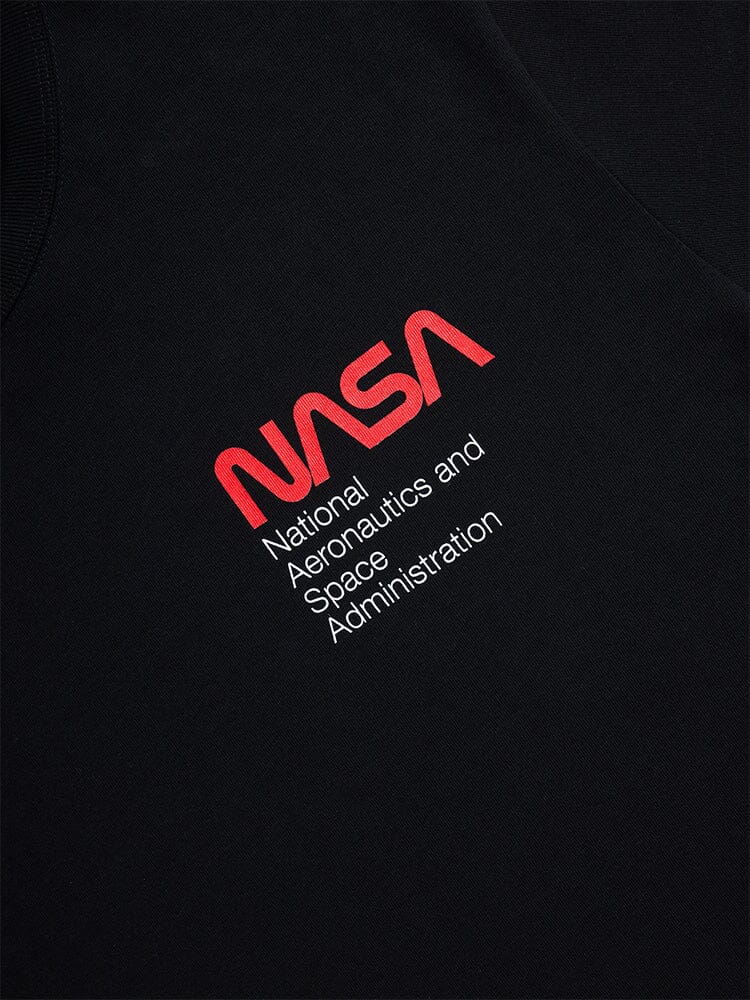 NASA WORM LOGO GEN II TEE TOP Alpha Industries 