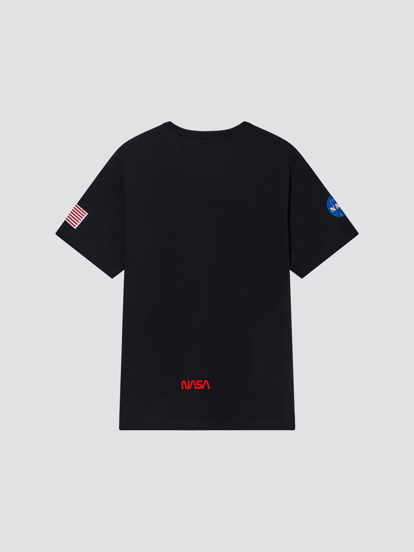 NASA WORM LOGO TEE TOP Alpha Industries 