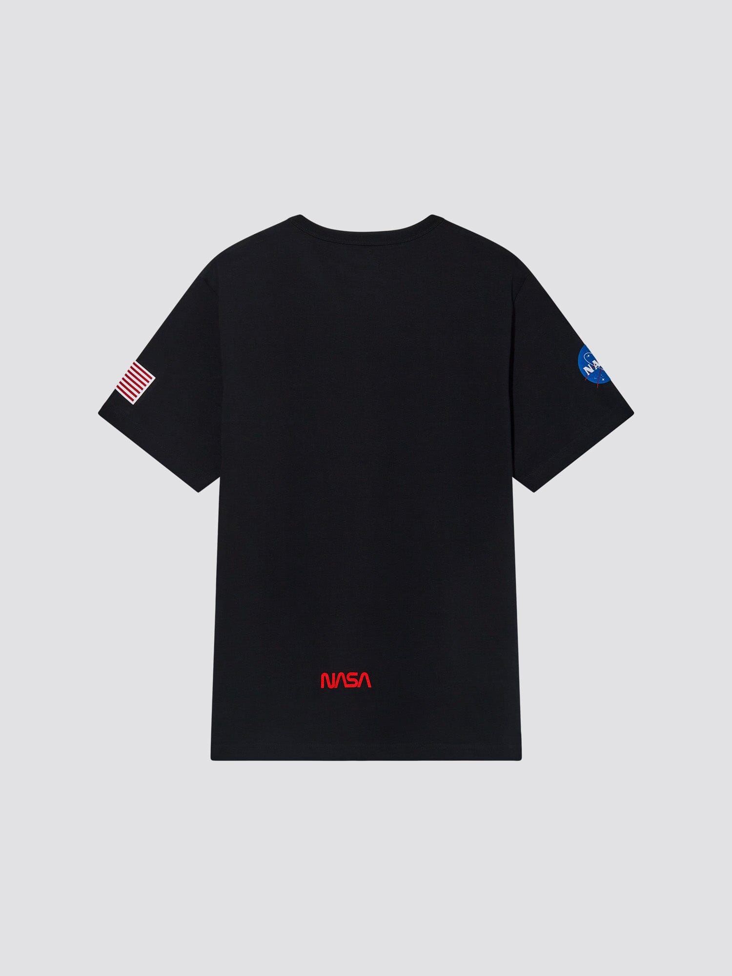 NASA WORM LOGO TEE TOP Alpha Industries 