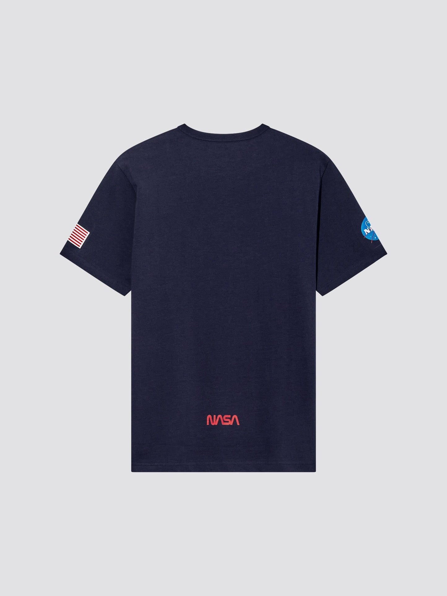 NASA WORM LOGO TEE TOP Alpha Industries 