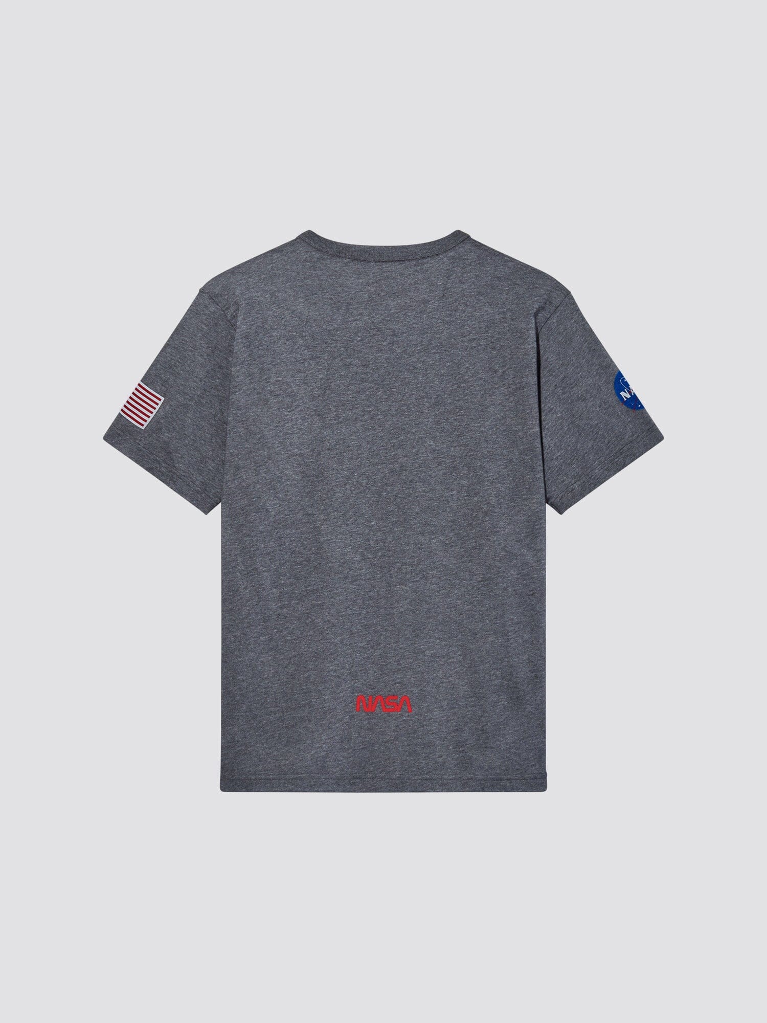 NASA WORM LOGO TEE TOP Alpha Industries 