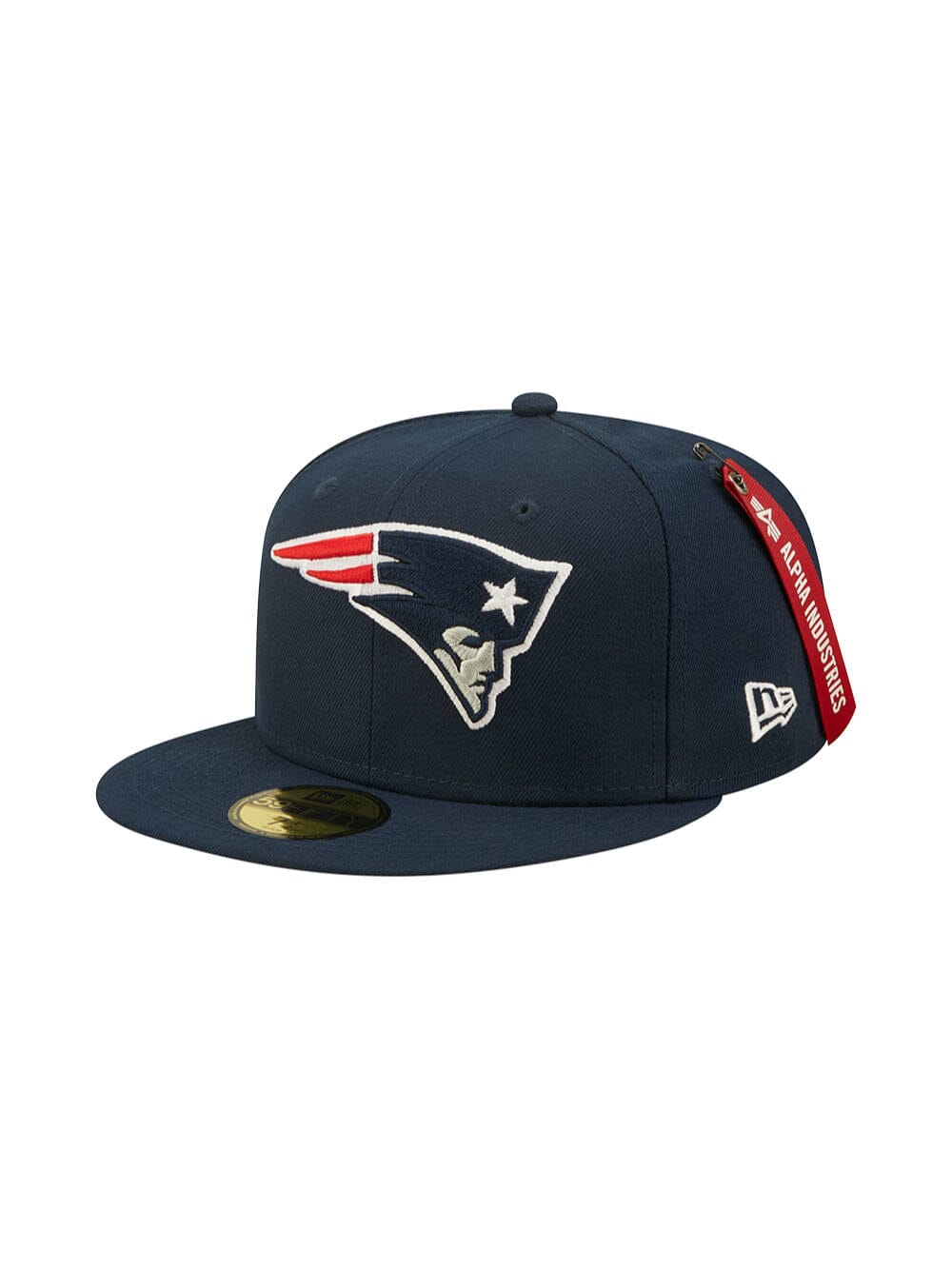 NEW ENGLAND PATRIOTS X ALPHA X NEW ERA 59FIFTY FITTED CAP ACCESSORY Alpha Industries DARK BLUE 7 