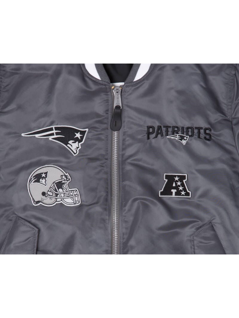 NEW ENGLAND PATRIOTS X ALPHA X NEW ERA MA-1 BOMBER JACKET OUTERWEAR Alpha Industries 
