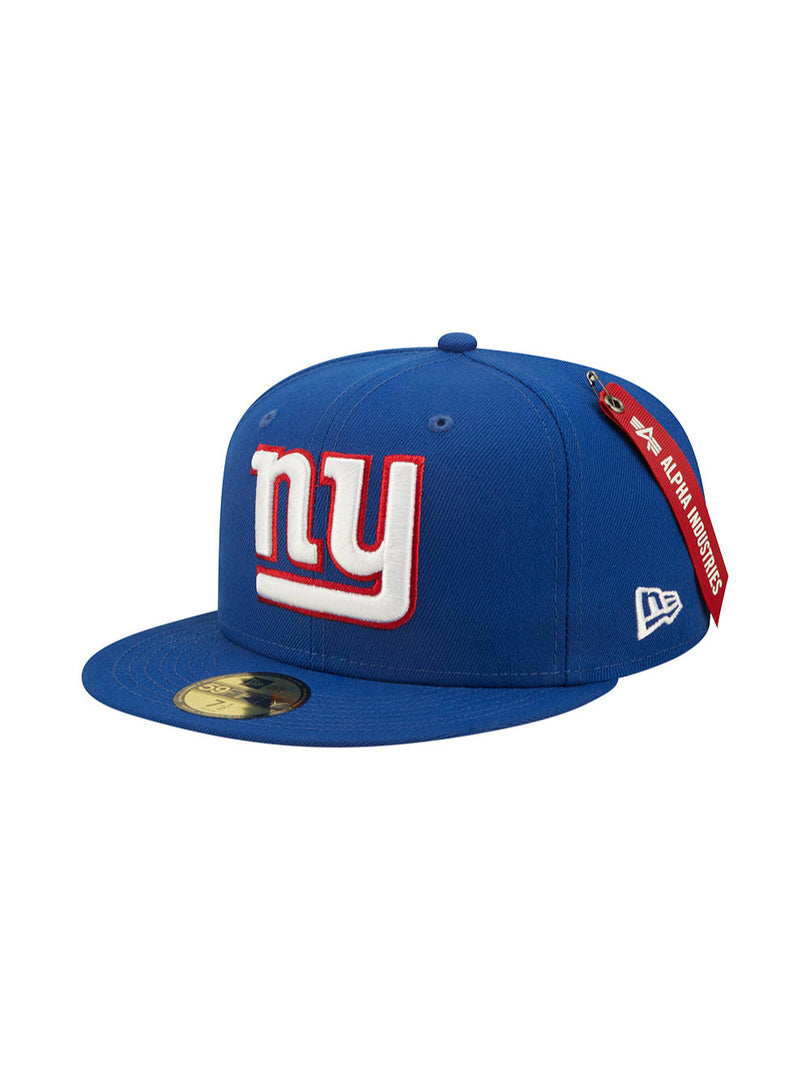 NEW YORK GIANTS X ALPHA X NEW ERA 59FIFTY FITTED CAP ACCESSORY Alpha Industries BLUE 7 