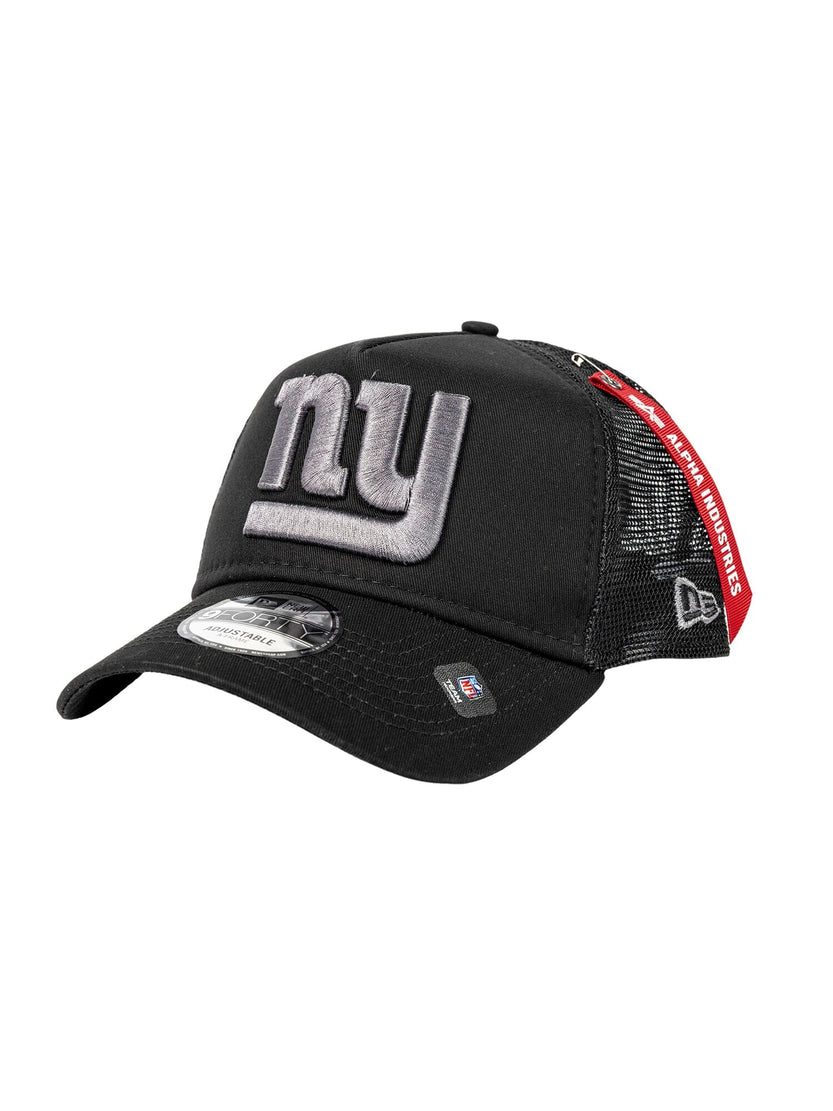 NEW YORK GIANTS X ALPHA X NEW ERA 940 CAP ACCESSORY Alpha Industries BLACK O/S 