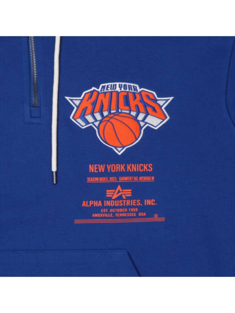 NEW YORK KNICKS X ALPHA X NEW ERA HOODIE TOP Alpha Industries 