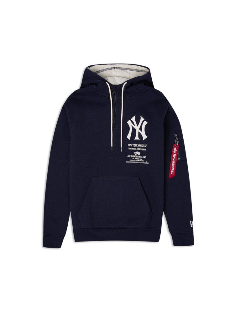 NEW YORK YANKEES X ALPHA X NEW ERA HOODIE TOP Alpha Industries NAVY 2XL 