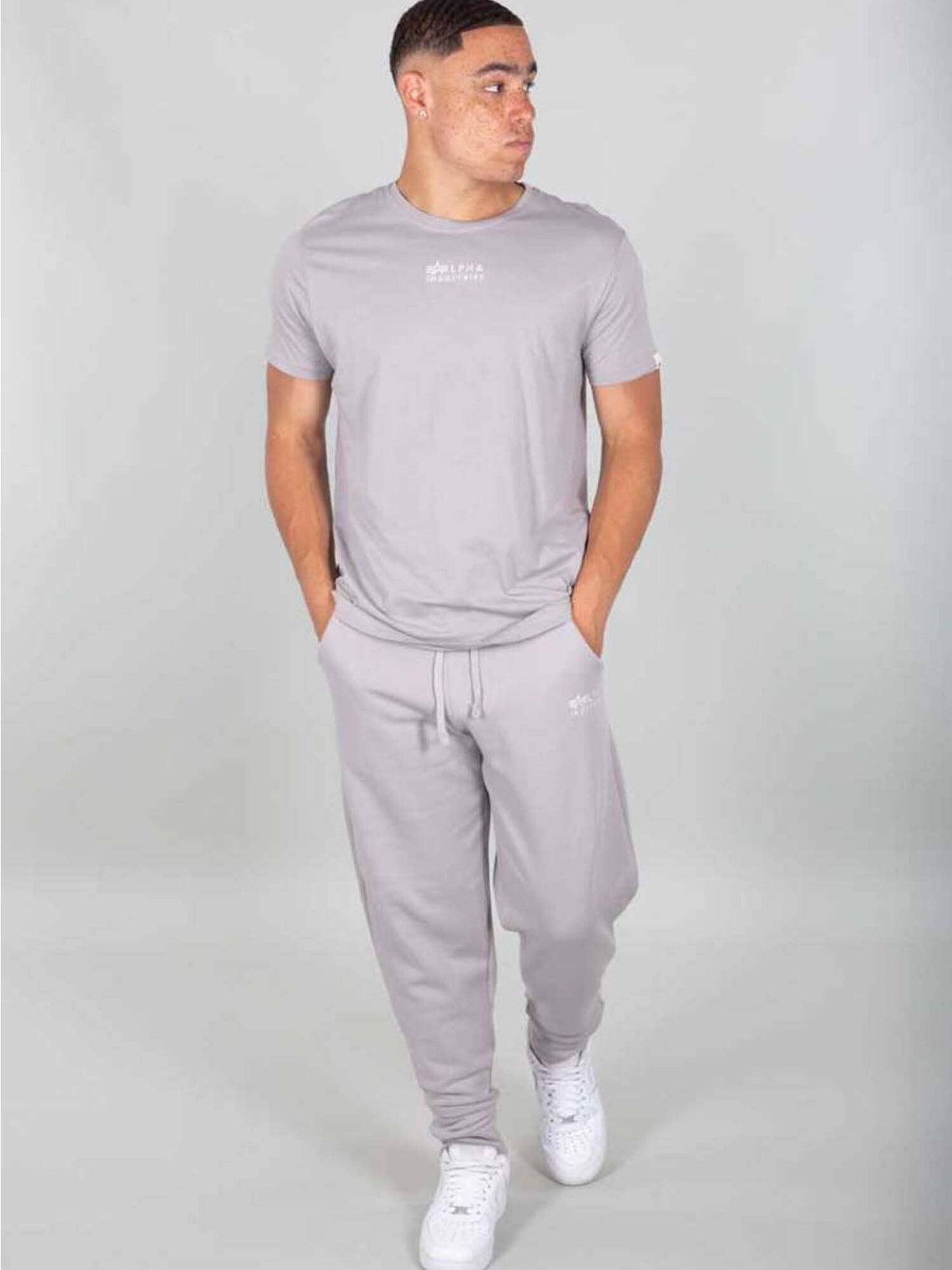 ORGANIC EMBROIDERED TEE TOP Alpha Industries 