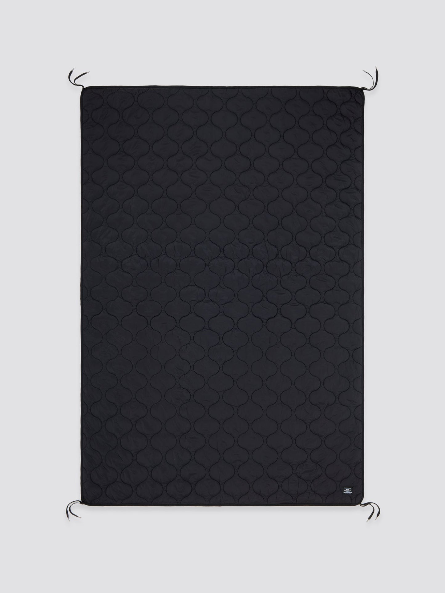 QUILTED BLANKET ACCESSORY Alpha Industries BLACK O/S 