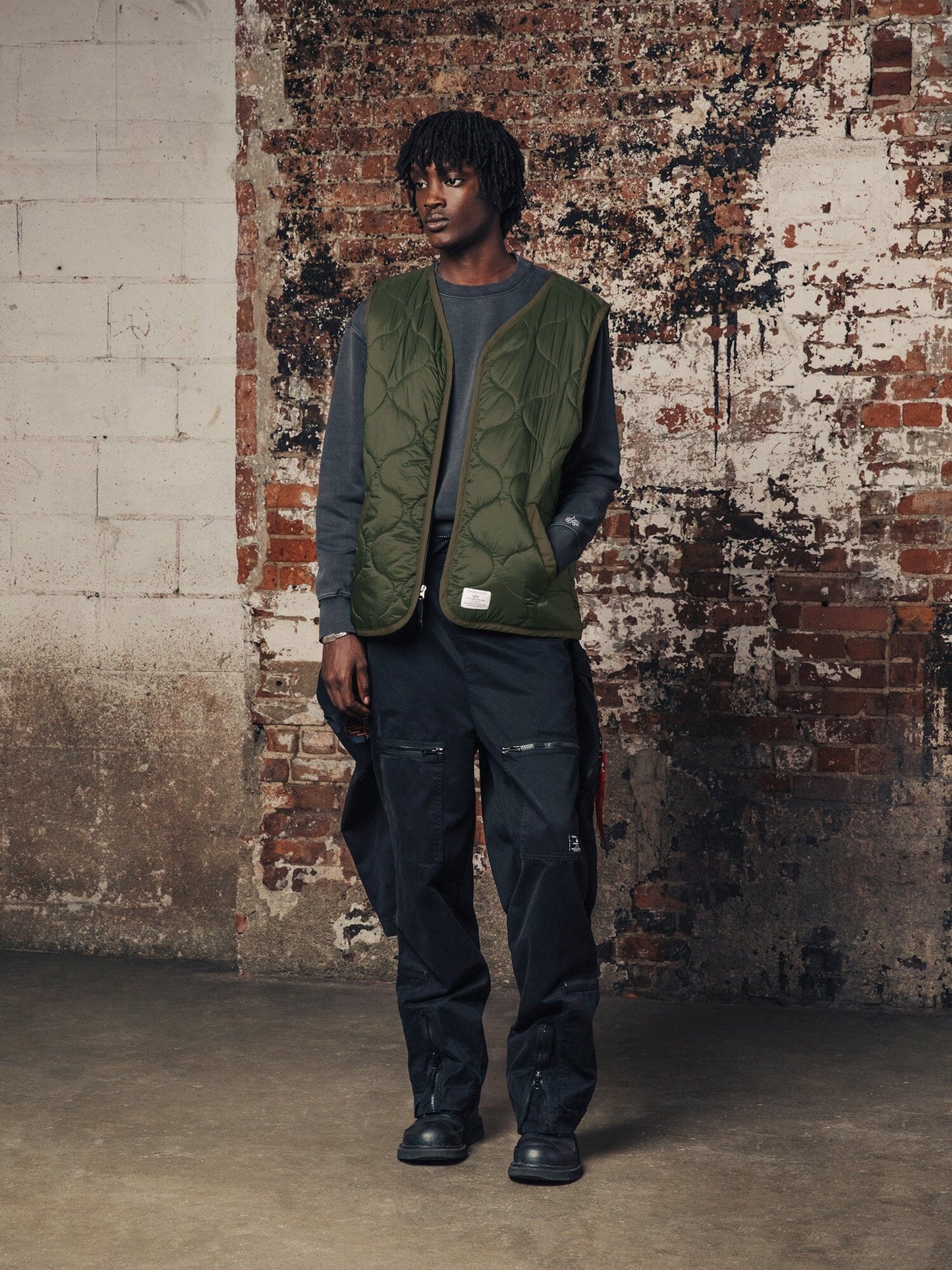 QUILTED LINER VEST OUTERWEAR Alpha Industries 