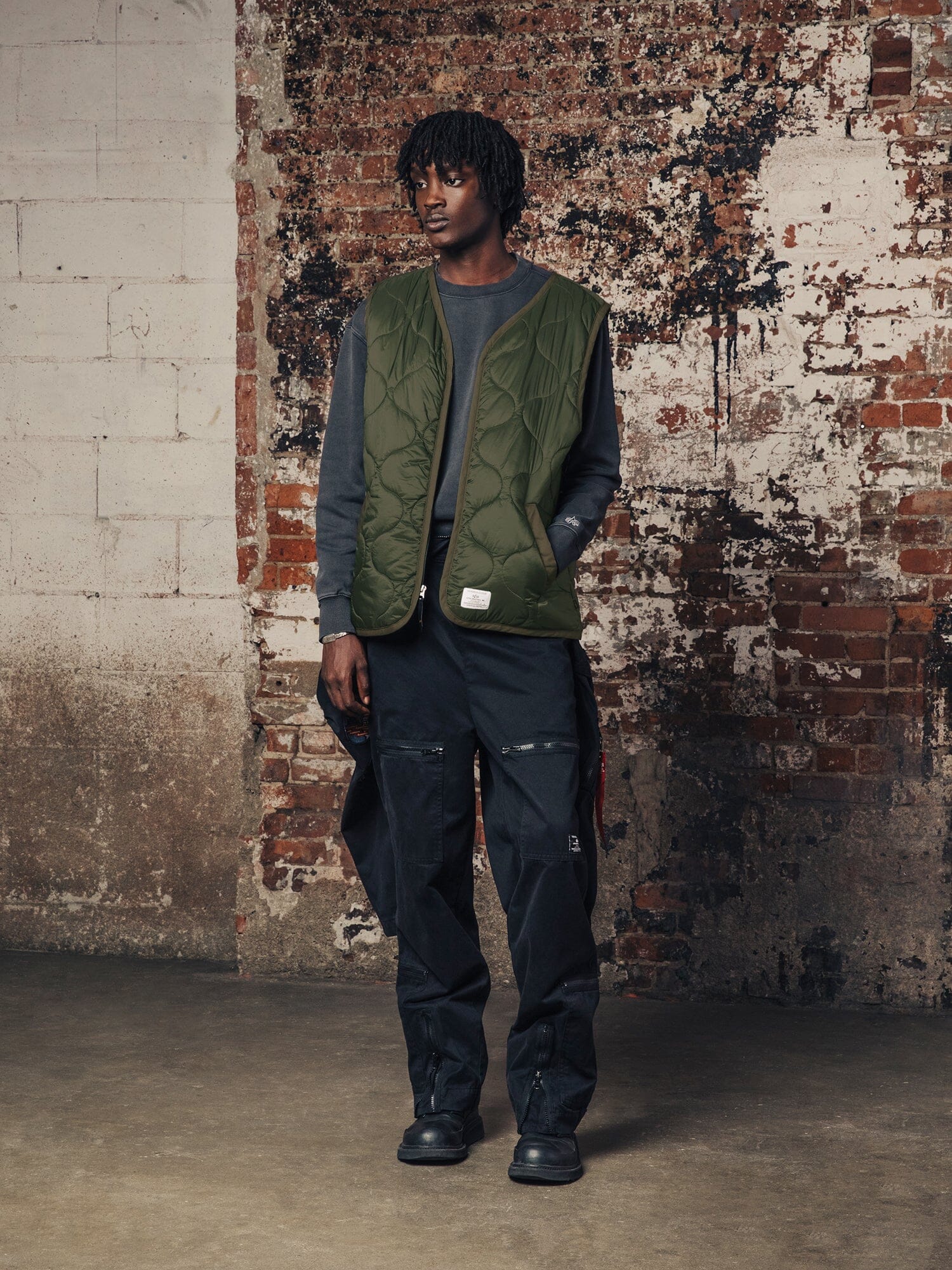 QUILTED LINER VEST OUTERWEAR Alpha Industries 
