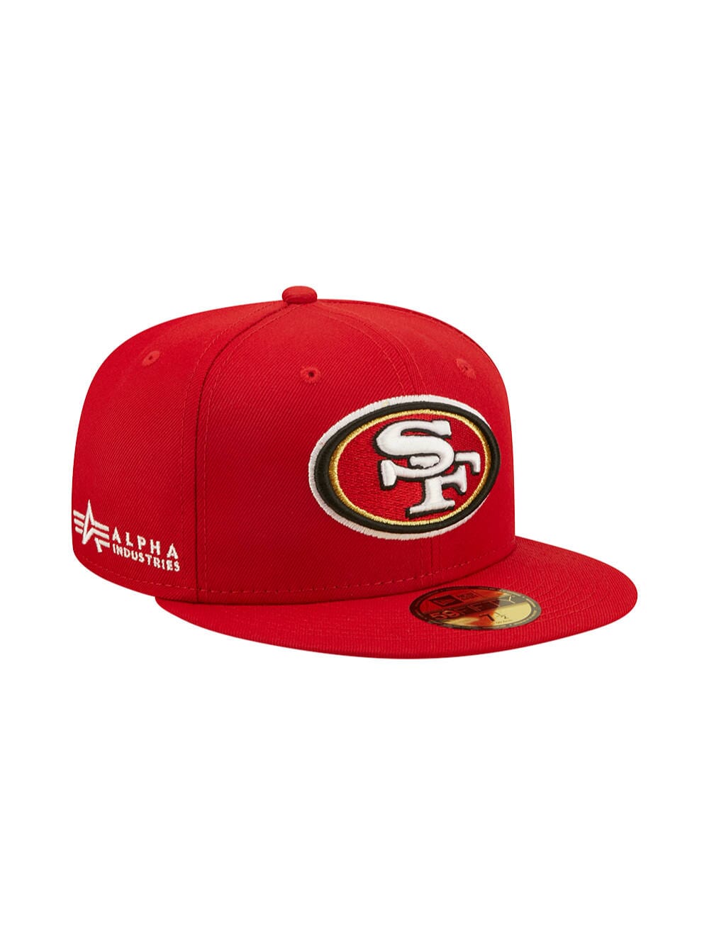 SAN FRANCISCO 49ERS X ALPHA X NEW ERA 59FIFTY FITTED CAP ACCESSORY Alpha Industries 